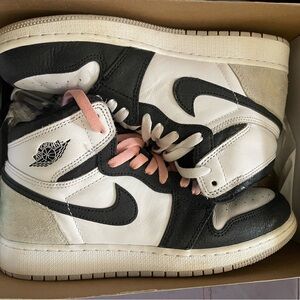 Jordan 1 bleached coral